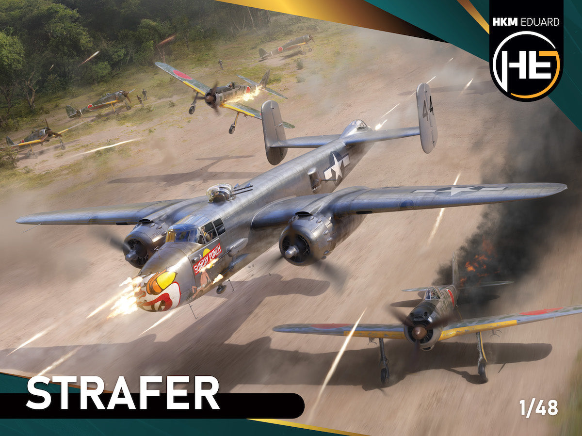 Eduard kits 548001 1:48 STRAFER / North-American B-25J MITCHELL.