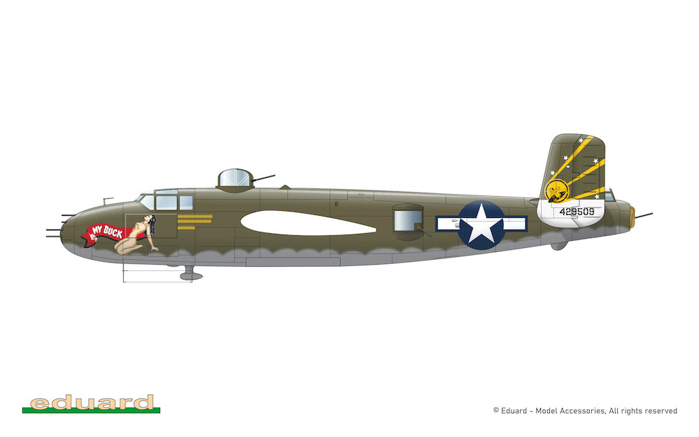 Eduard kits 548001 1:48 STRAFER / North-American B-25J MITCHELL.