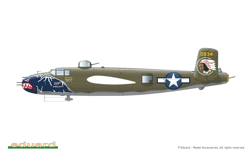 Eduard kits 548001 1:48 STRAFER / North-American B-25J MITCHELL.