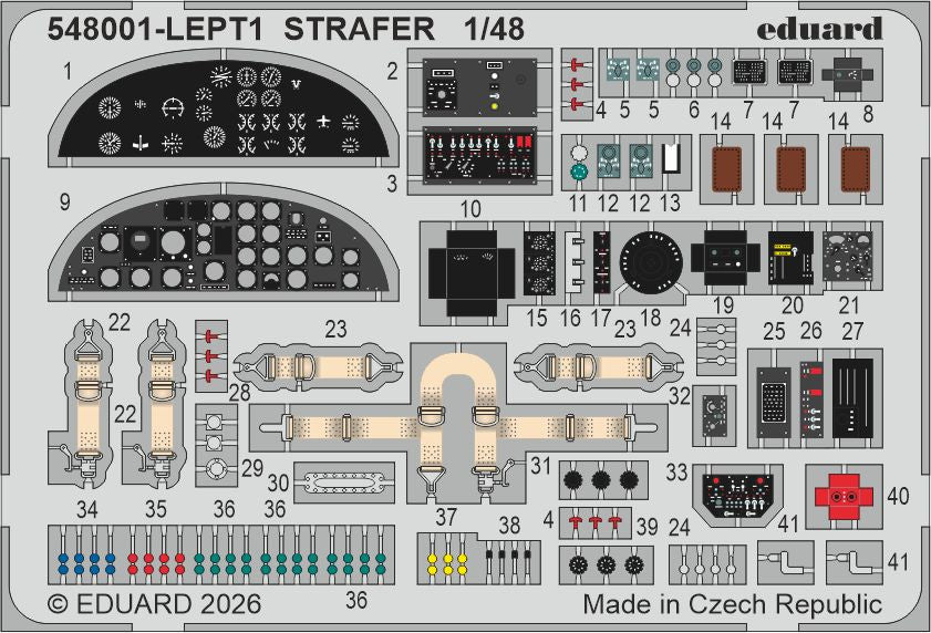 Eduard kits 548001 1:48 STRAFER / North-American B-25J MITCHELL.