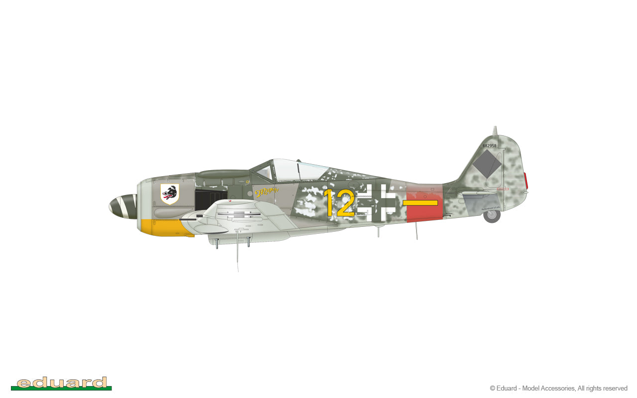 Eduard kits 70112 1:72  Focke-Wulf Fw-190A-8/R2 ProfiPACK