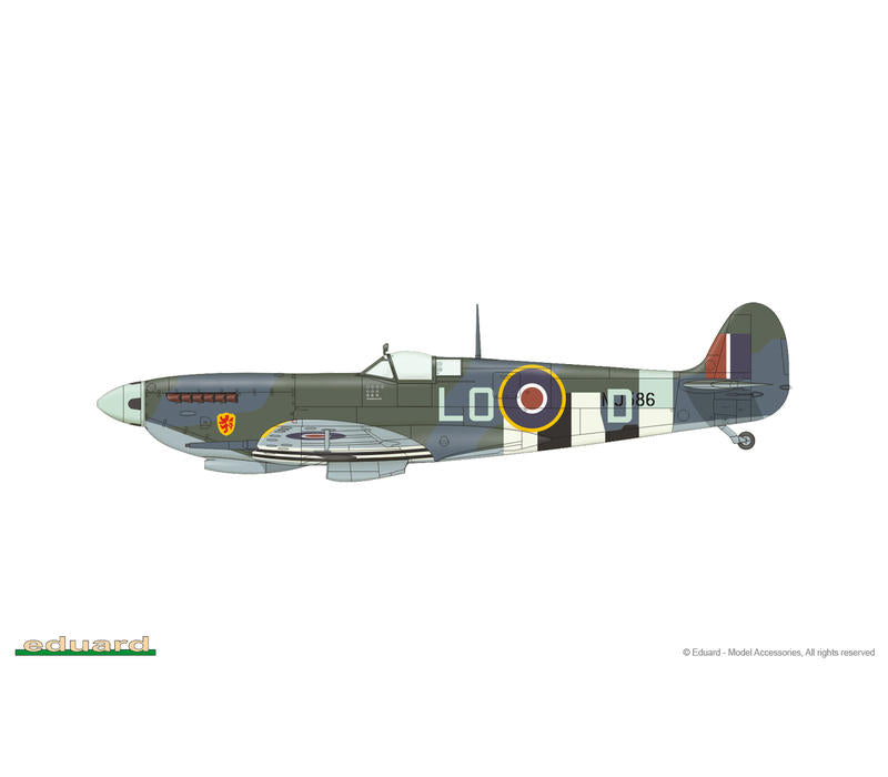 Eduard kits 70121 1:72 Supermarine Spitfire Mk.IXc late version