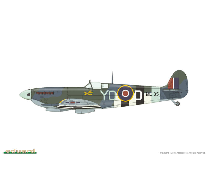 Eduard kits 70121 1:72 Supermarine Spitfire Mk.IXc late version