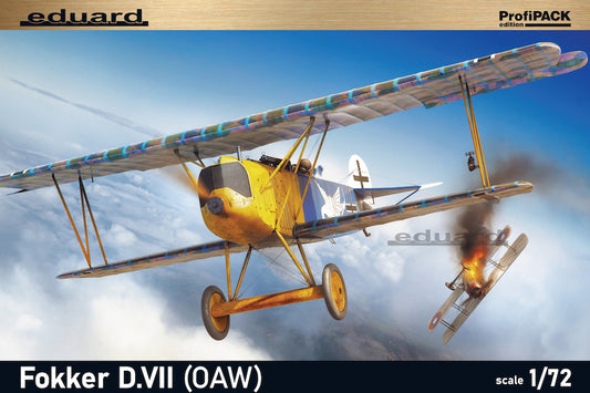 Eduard 70131 1:72 Fokker D.VII (OAW) ProfiPACK Edition