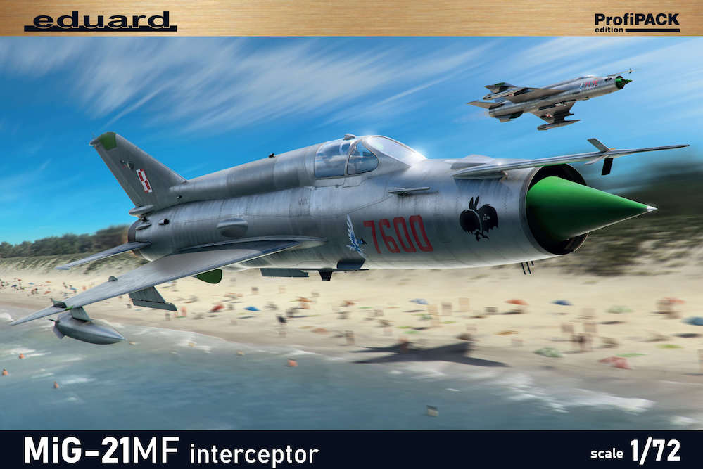 Eduard 70141 1:72 Mikoyan MiG-21MF Interceptor ProfiPACK Edition