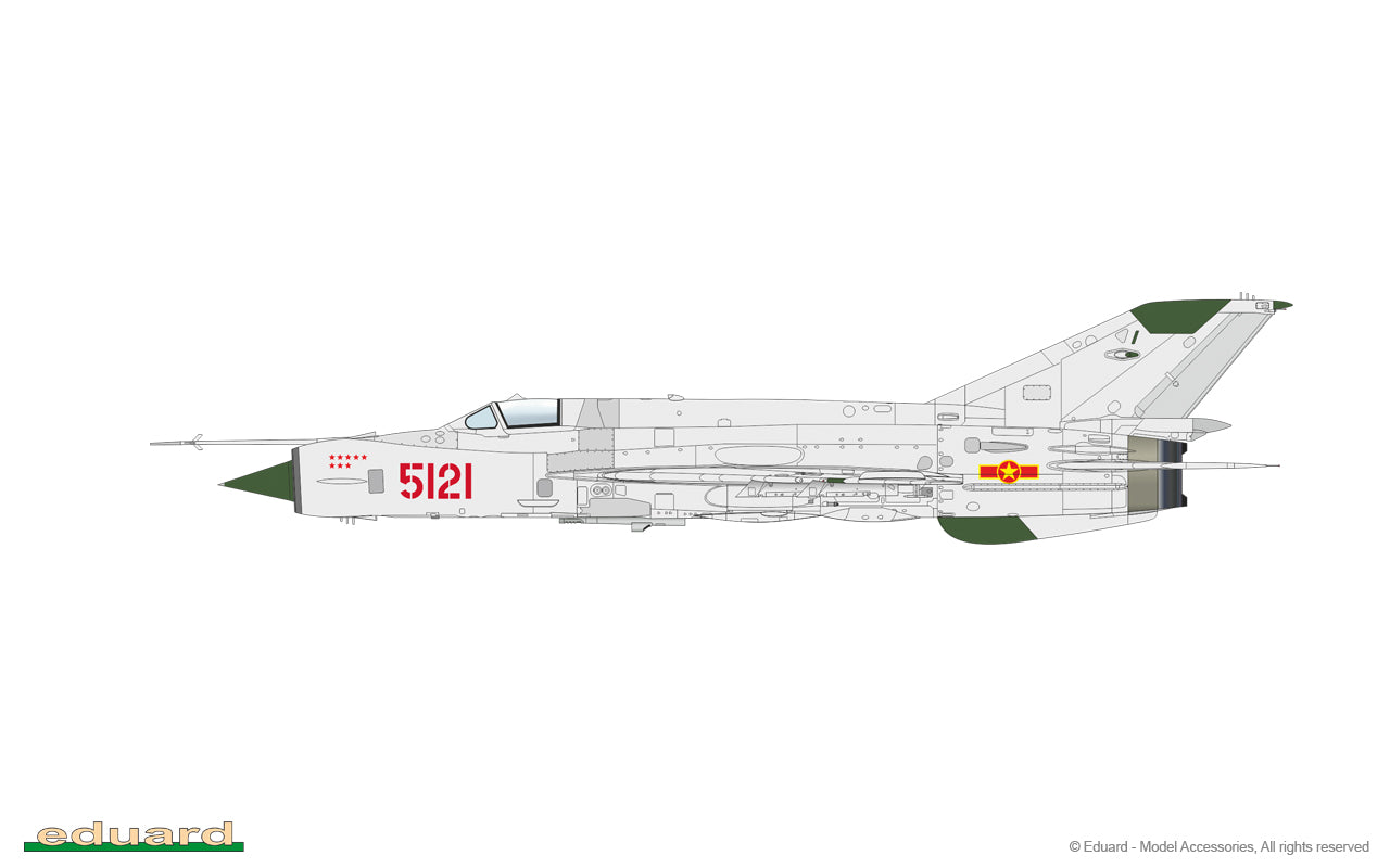 Eduard kits 70142 1:72 MiG-21MF Fighter Bomber ProfiPack edition