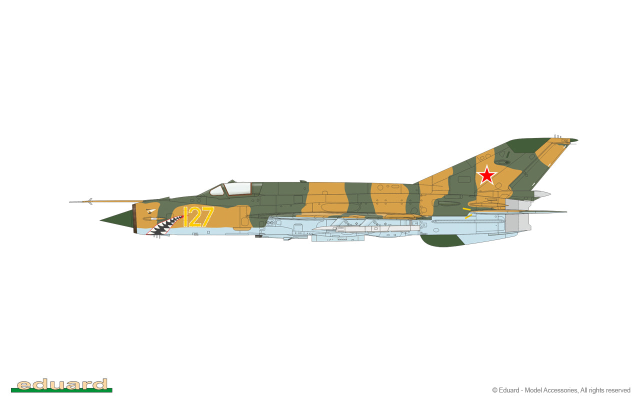 Eduard kits 70142 1:72 MiG-21MF Fighter Bomber ProfiPack edition