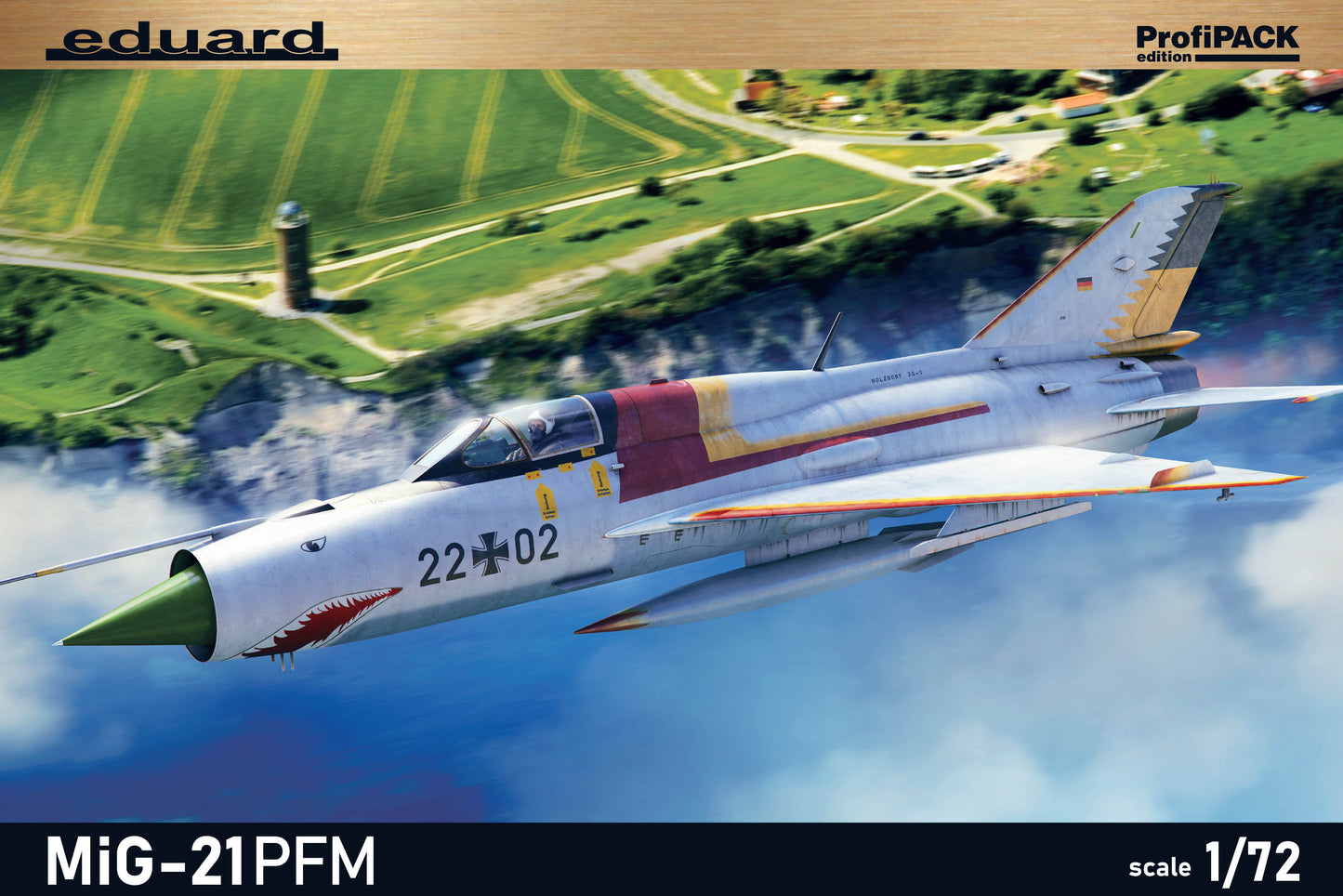 Eduard 70144 1:72 Mikoyan MiG-21PFM ProfiPACK Edition