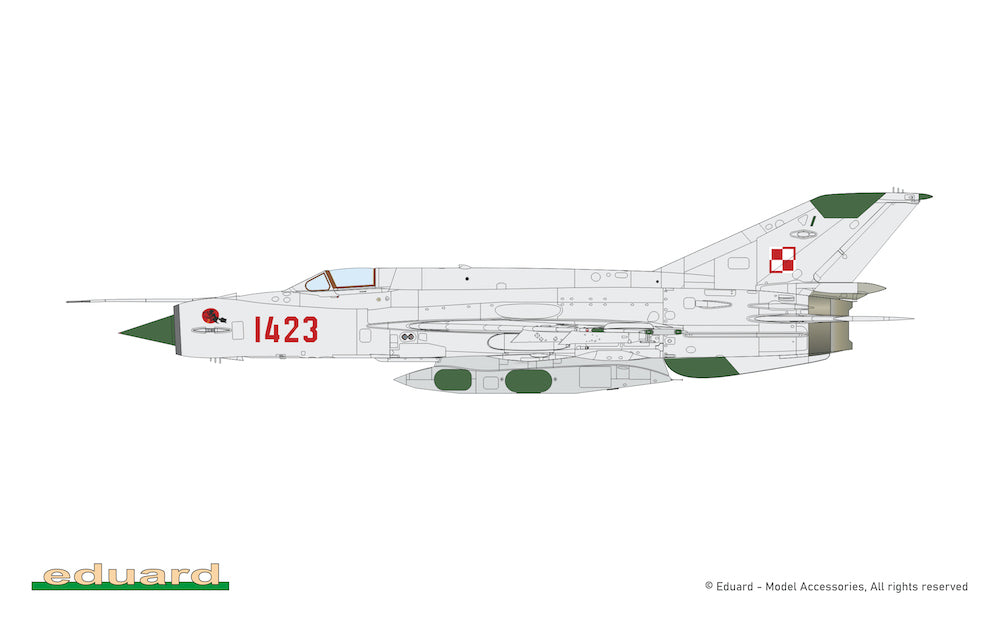 Eduard kits 70147 1:72 Mikoyan MiG-21R ProfiPACK edition