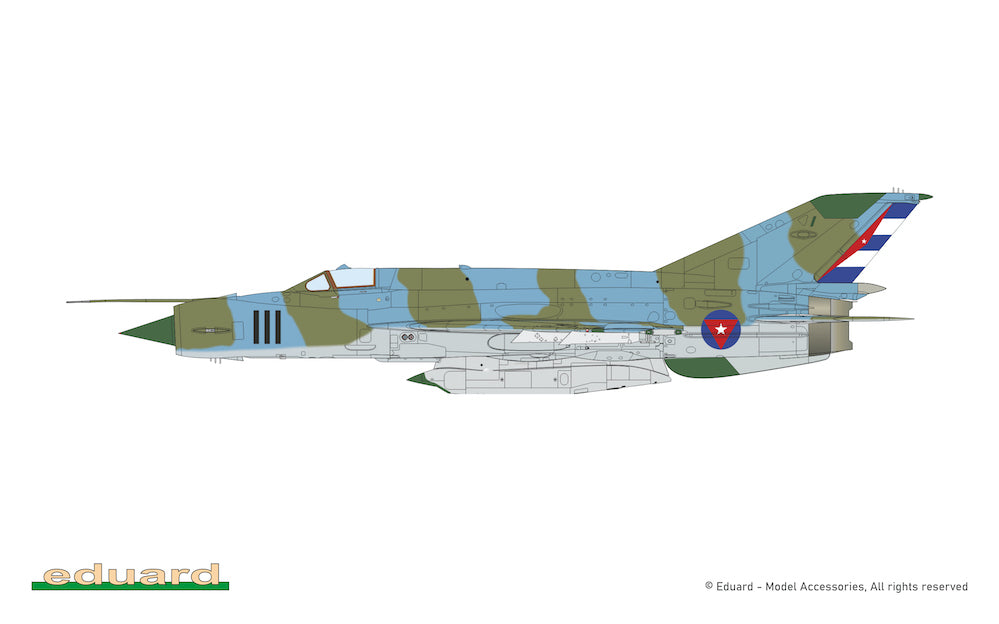 Eduard kits 70147 1:72 Mikoyan MiG-21R ProfiPACK edition