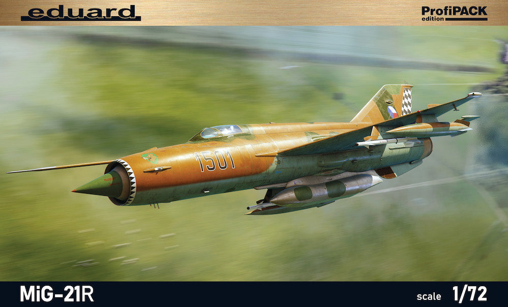 Eduard kits 70147 1:72 Mikoyan MiG-21R ProfiPACK edition