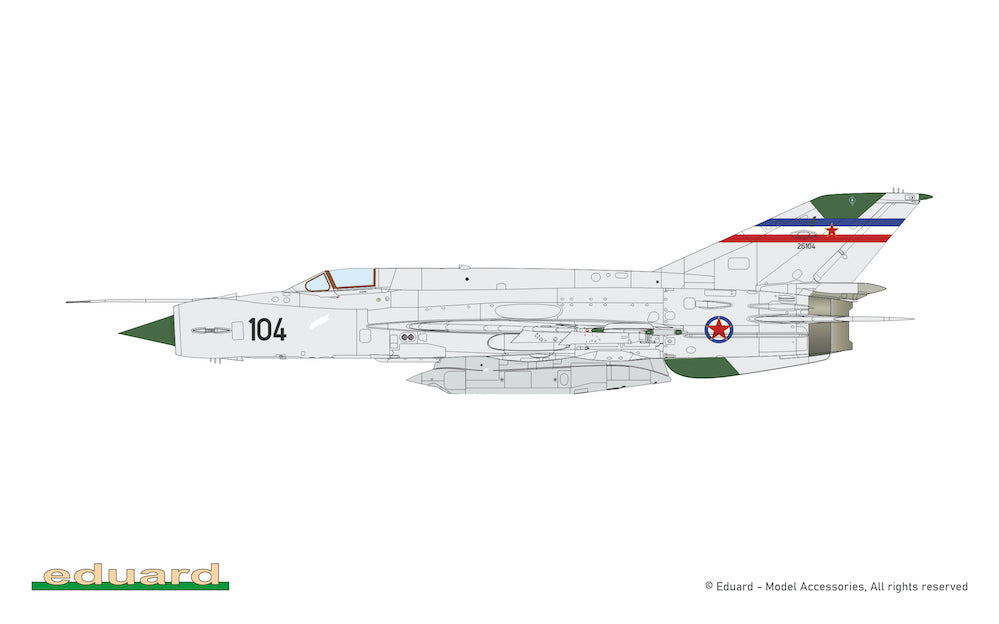 Eduard kits 70147 1:72 Mikoyan MiG-21R ProfiPACK edition