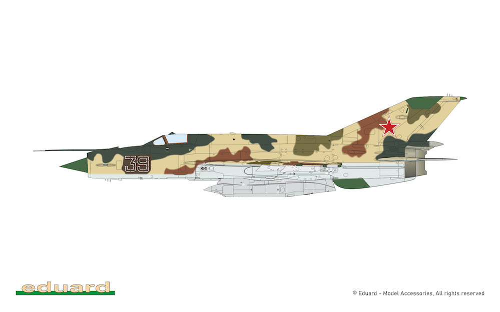 Eduard kits 70147 1:72 Mikoyan MiG-21R ProfiPACK edition