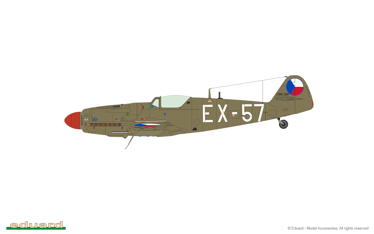 Eduard kits 70151 1:72 Avia S-199 bubble canopy ProfiPACK edition