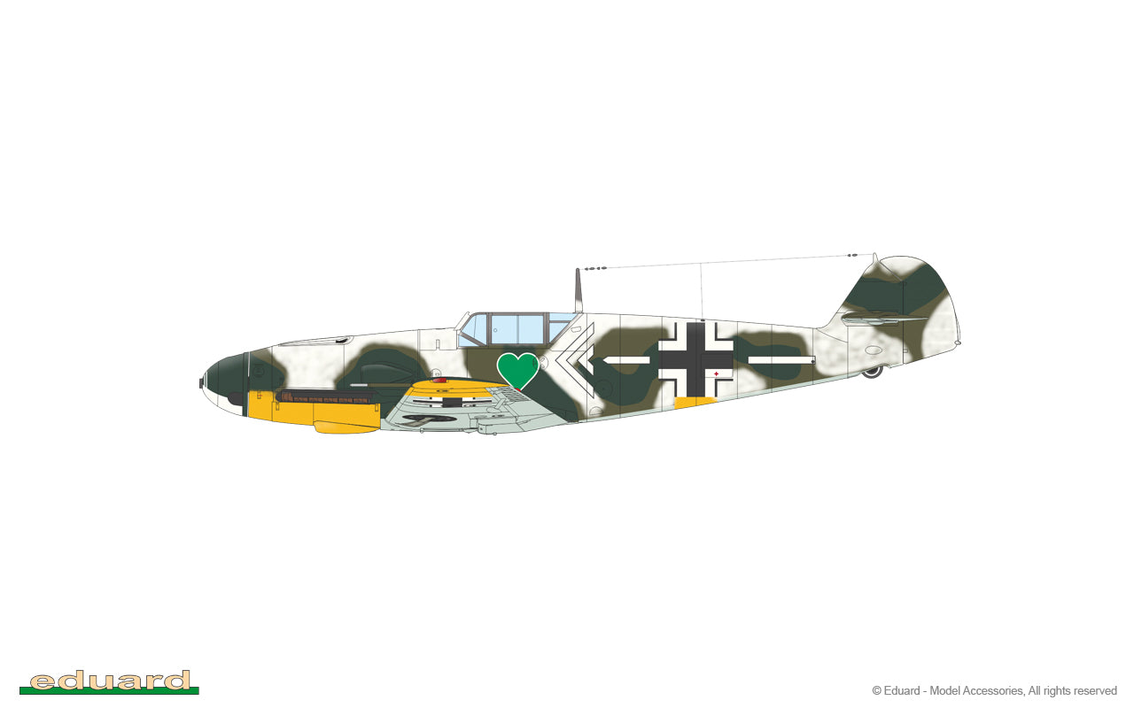 Eduard 70155 1:72 Messerschmitt Bf109 F-4 ProfiPACK Edition