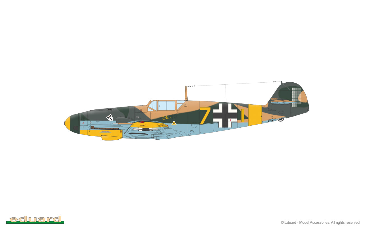 Eduard 70155 1:72 Messerschmitt Bf109 F-4 ProfiPACK Edition