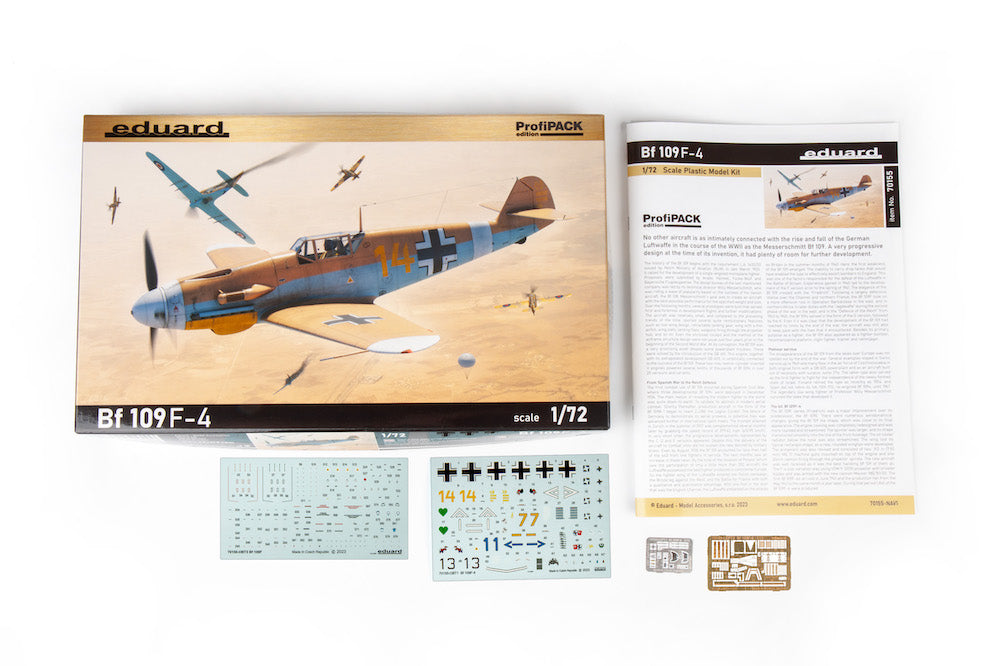 Eduard 70155 1:72 Messerschmitt Bf109 F-4 ProfiPACK Edition