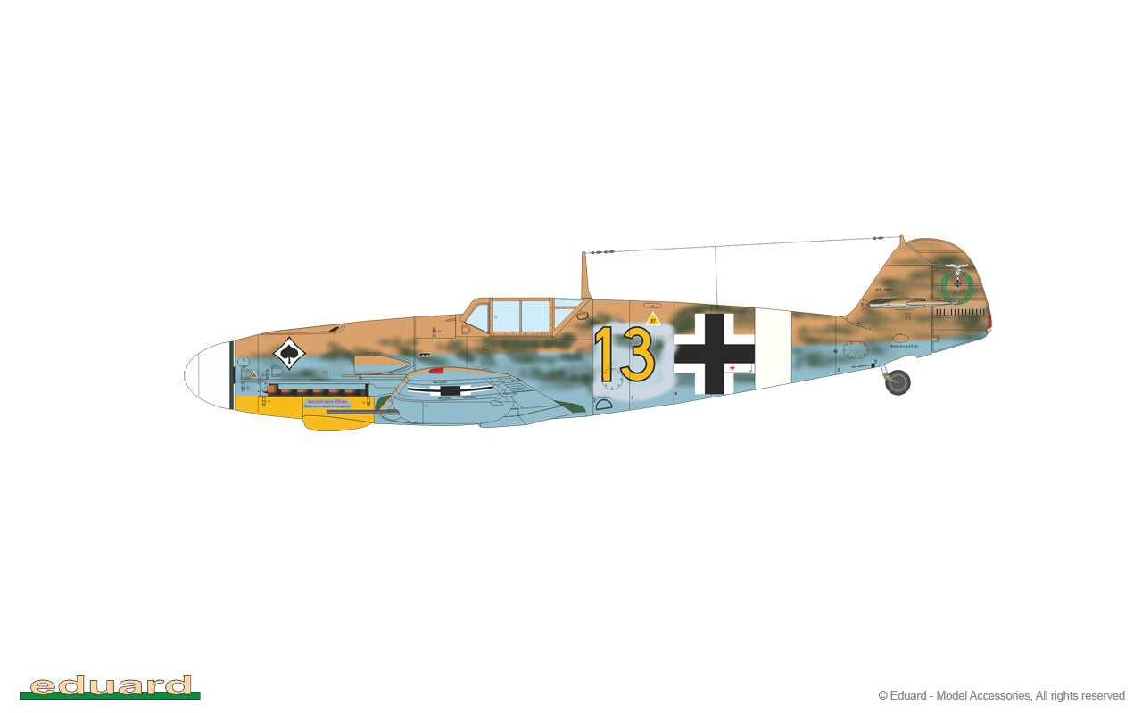 Eduard kits 70156 1:72 Messerschmitt Bf-109G-2 ProfiPACK