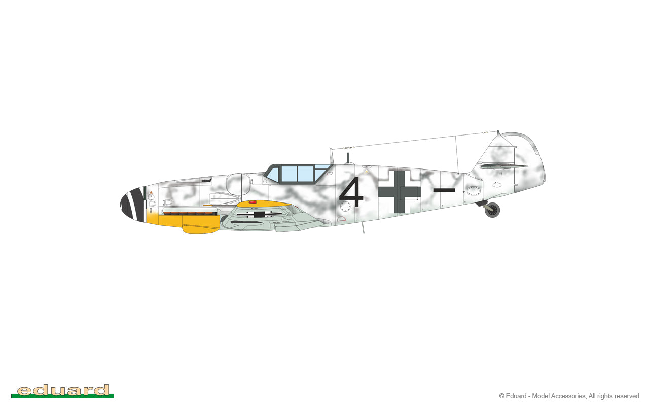 Eduard kits 70159 1:72 Messerschmitt Bf-109G-6 ProfiPACK edition