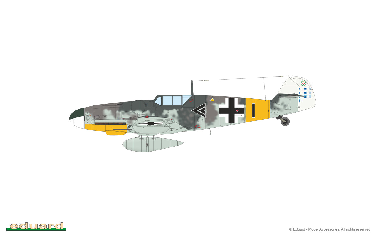 Eduard kits 70159 1:72 Messerschmitt Bf-109G-6 ProfiPACK edition