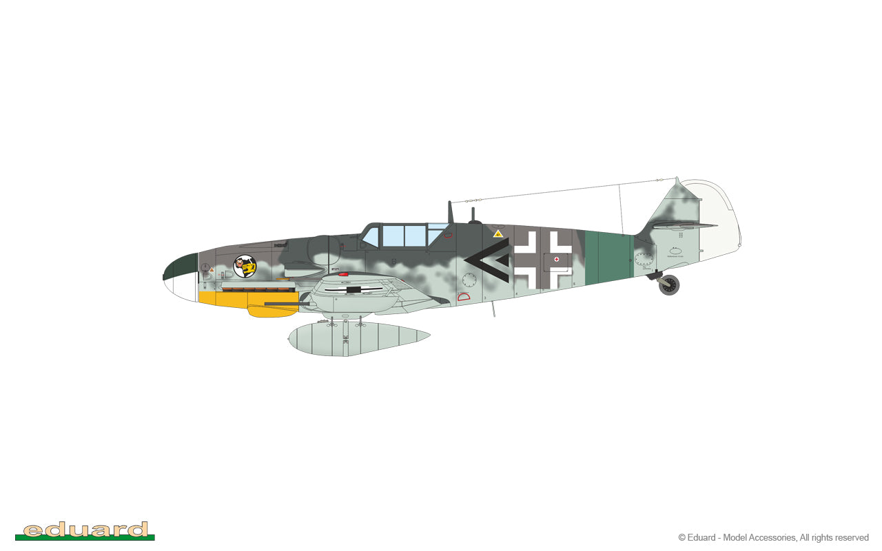 Eduard kits 70159 1:72 Messerschmitt Bf-109G-6 ProfiPACK edition