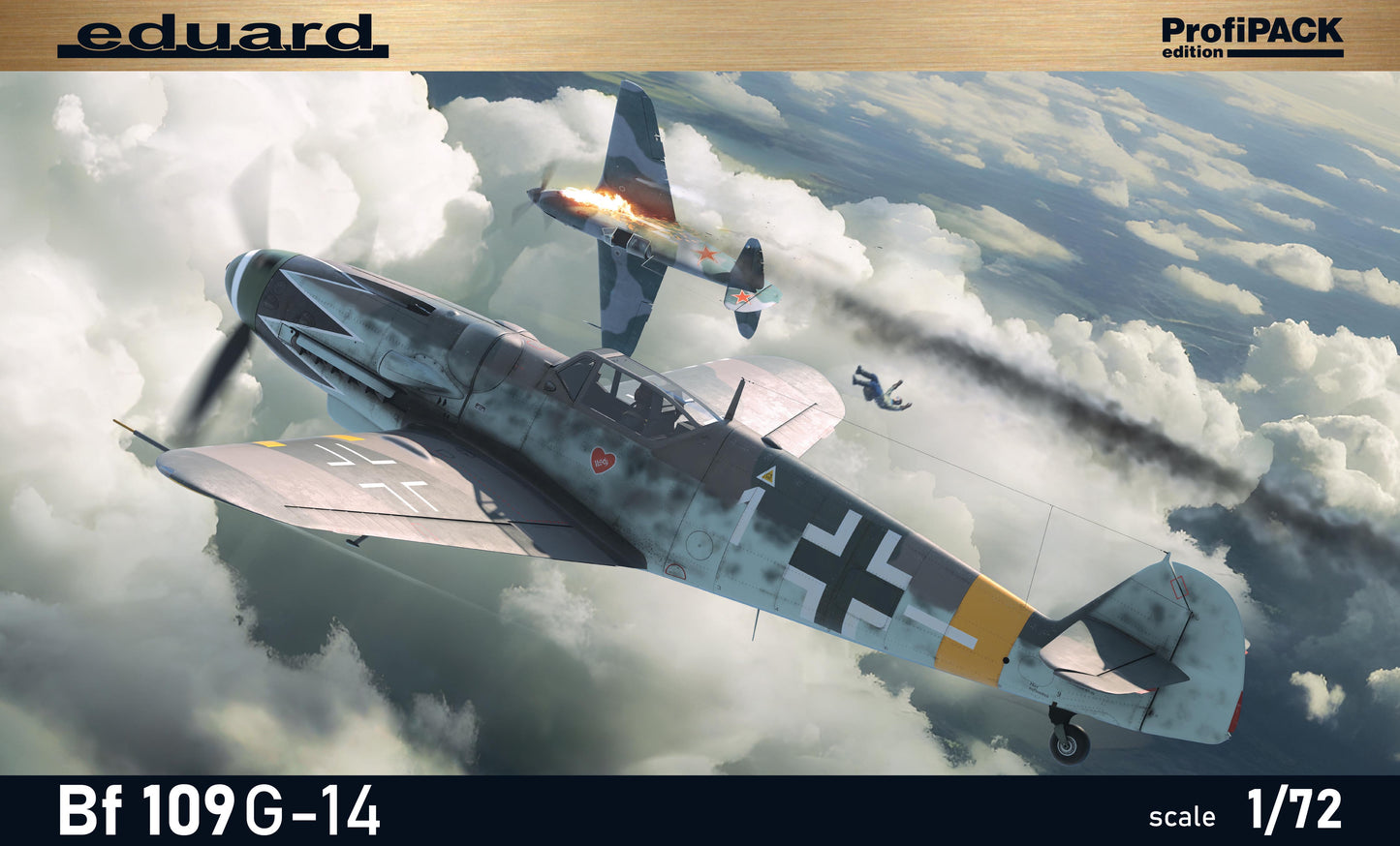 Eduard kits 70161 1:72 Messerschmitt Bf 109G-14 ProfiPACK edition