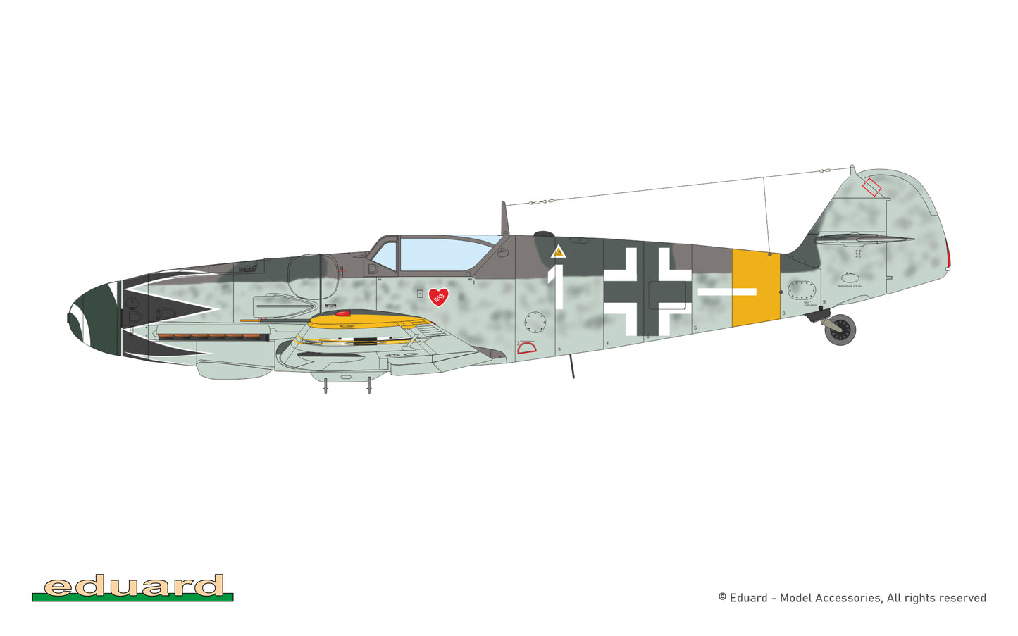 Eduard kits 70161 1:72 Messerschmitt Bf 109G-14 ProfiPACK edition