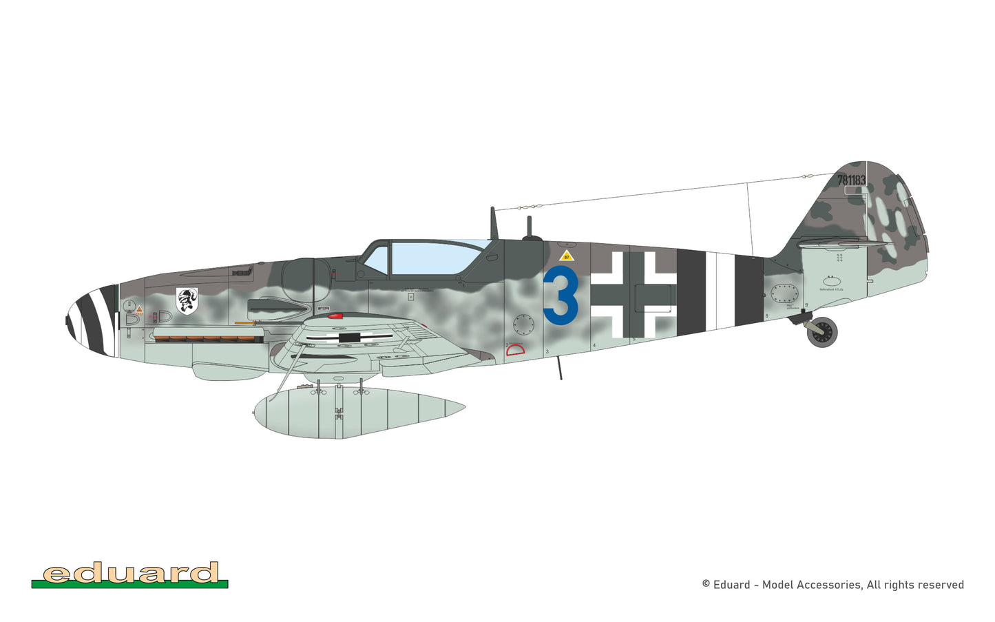 Eduard kits 70161 1:72 Messerschmitt Bf 109G-14 ProfiPACK edition