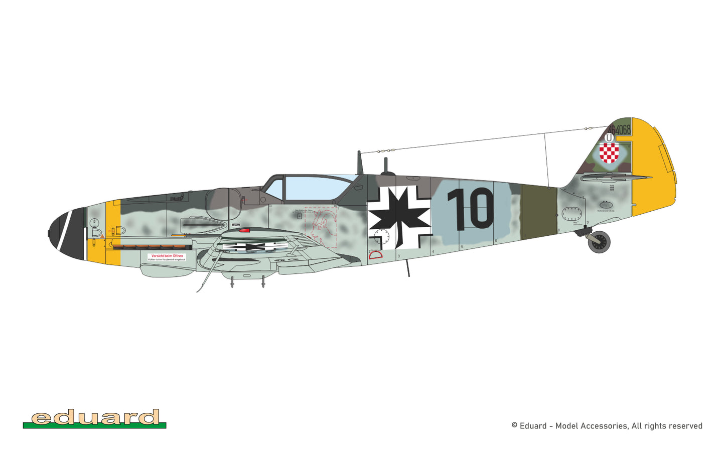 Eduard kits 70161 1:72 Messerschmitt Bf 109G-14 ProfiPACK edition