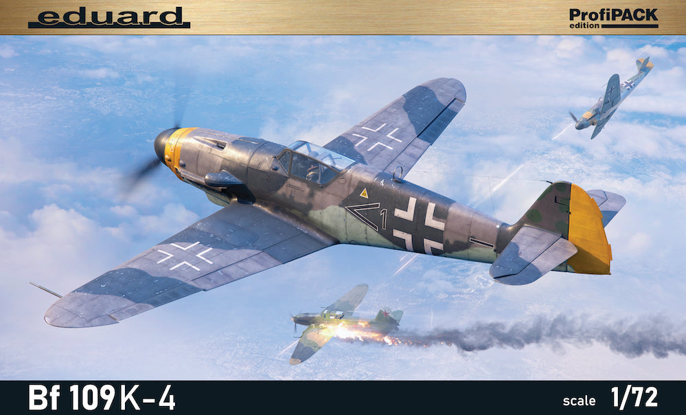Eduard kits 70166 1:72 Messerschmitt Bf-109K-4 The ProfiPACK edition kit