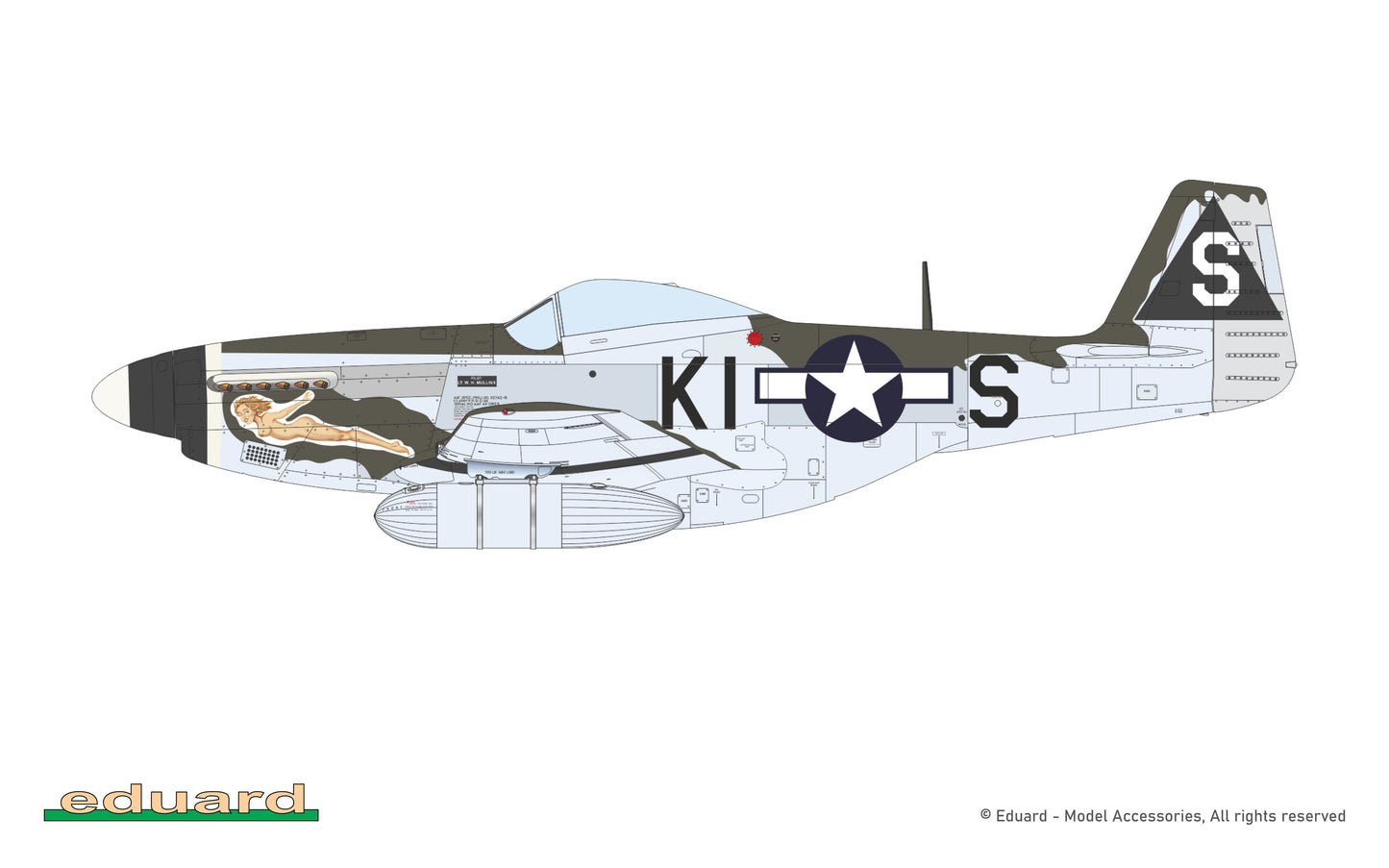 Eduard kits 70171 1:72 North-American P-51D-5 Mustang  ProfiPACK edition