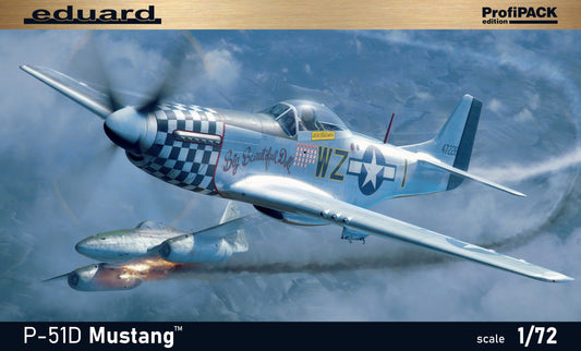 Eduard kits 70173 1:72 North-American P-51D Mustang 1/72  ProfiPACK edition