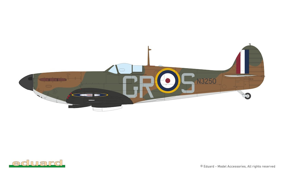 Eduard kits 70202 1:72 Supermarine Spitfire Mk.Ia The ProfiPACK edition