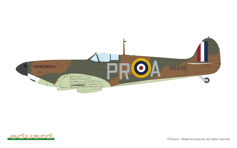 Eduard kits 70202 1:72 Supermarine Spitfire Mk.Ia The ProfiPACK edition