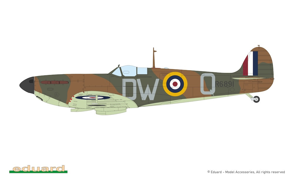 Eduard kits 70202 1:72 Supermarine Spitfire Mk.Ia The ProfiPACK edition
