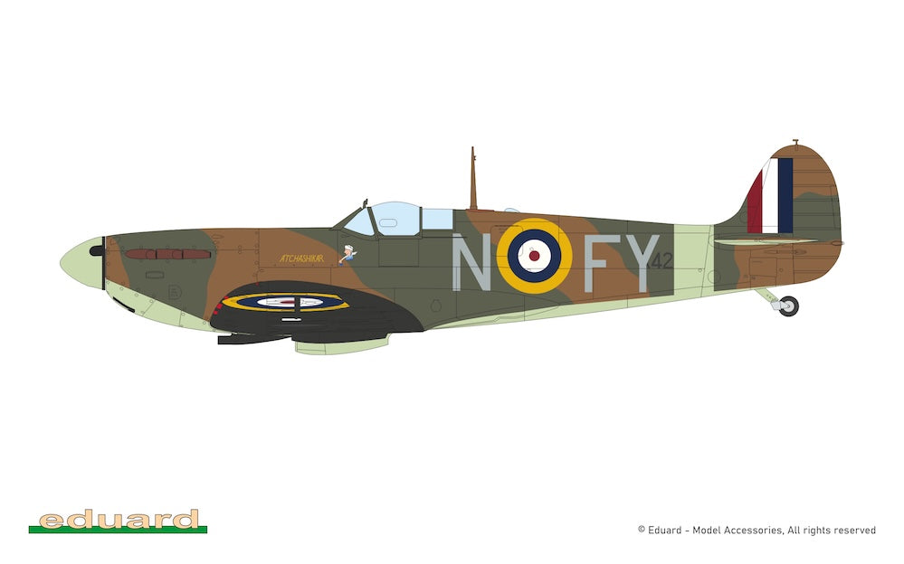Eduard kits 70202 1:72 Supermarine Spitfire Mk.Ia The ProfiPACK edition