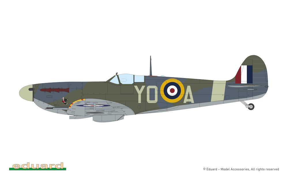 Eduard kits 70205 1:72 Supermarine Spitfire Mk.Vb early