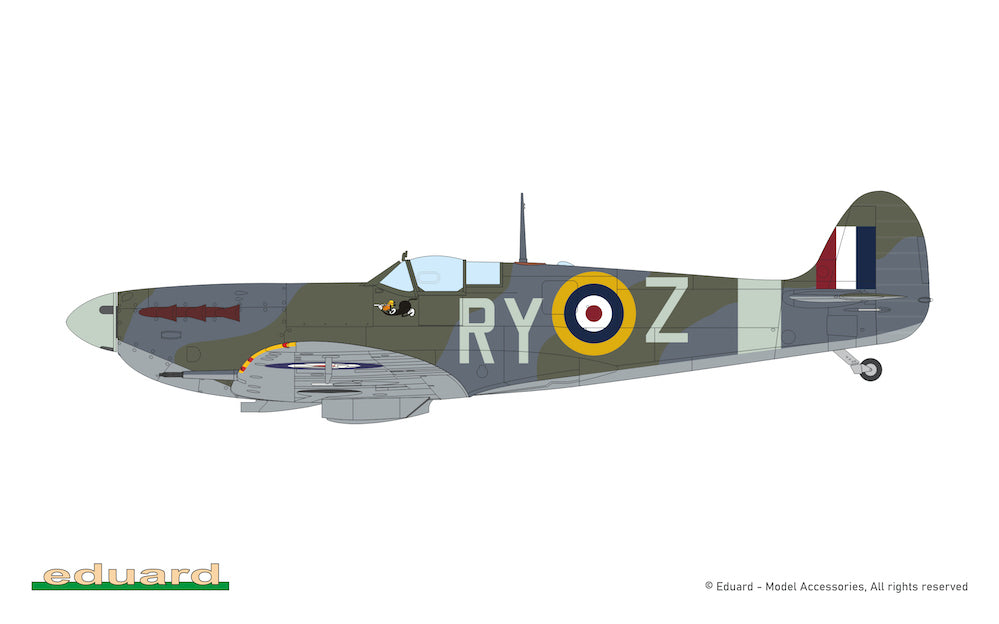 Eduard kits 70205 1:72 Supermarine Spitfire Mk.Vb early