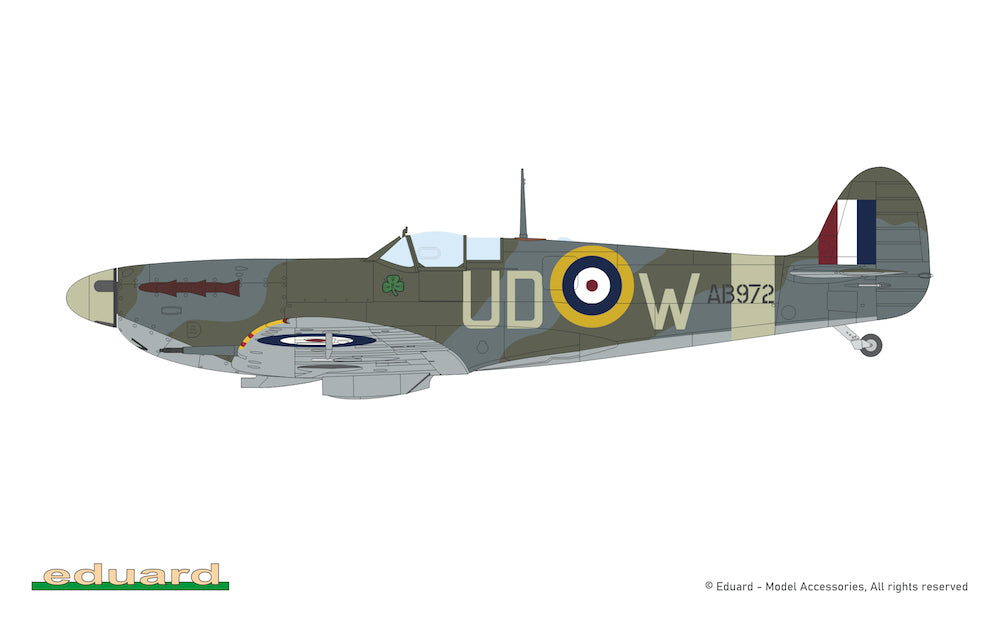 Eduard kits 70206 1:72 Supermarine Spitfire Mk.Vb mid