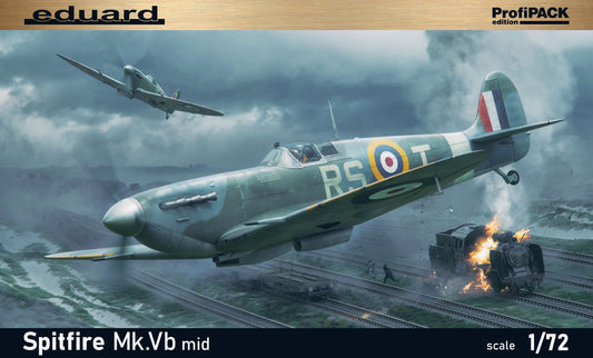 Eduard kits 70206 1:72 Supermarine Spitfire Mk.Vb mid