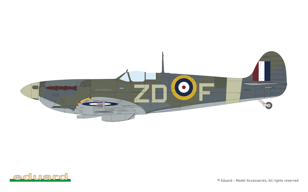 Eduard kits 70206 1:72 Supermarine Spitfire Mk.Vb mid