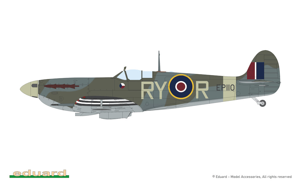 Eduard kits 70206 1:72 Supermarine Spitfire Mk.Vb mid