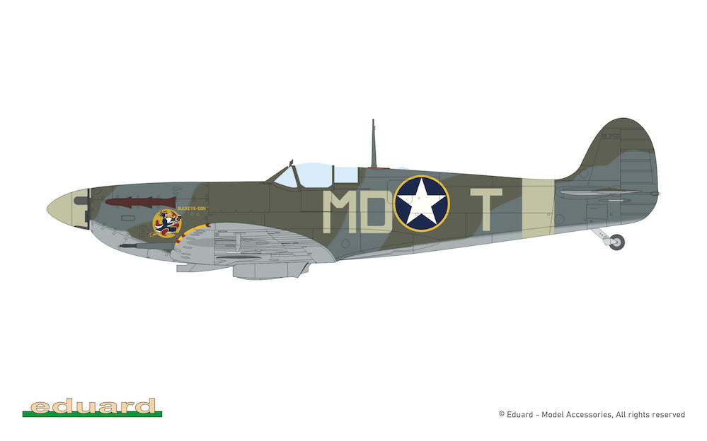 Eduard kits 70206 1:72 Supermarine Spitfire Mk.Vb mid