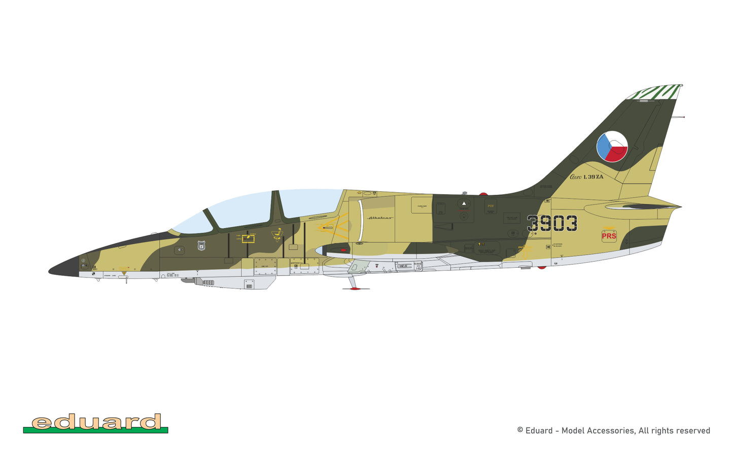 Eduard kits 7047 1:72 Aero L-39ZA Albatros ProfiPACK Edition