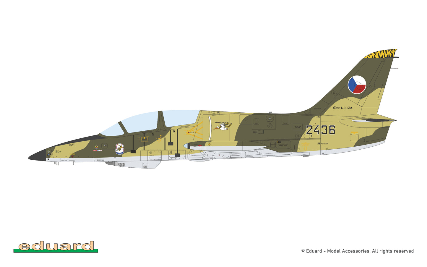 Eduard kits 7047 1:72 Aero L-39ZA Albatros ProfiPACK Edition