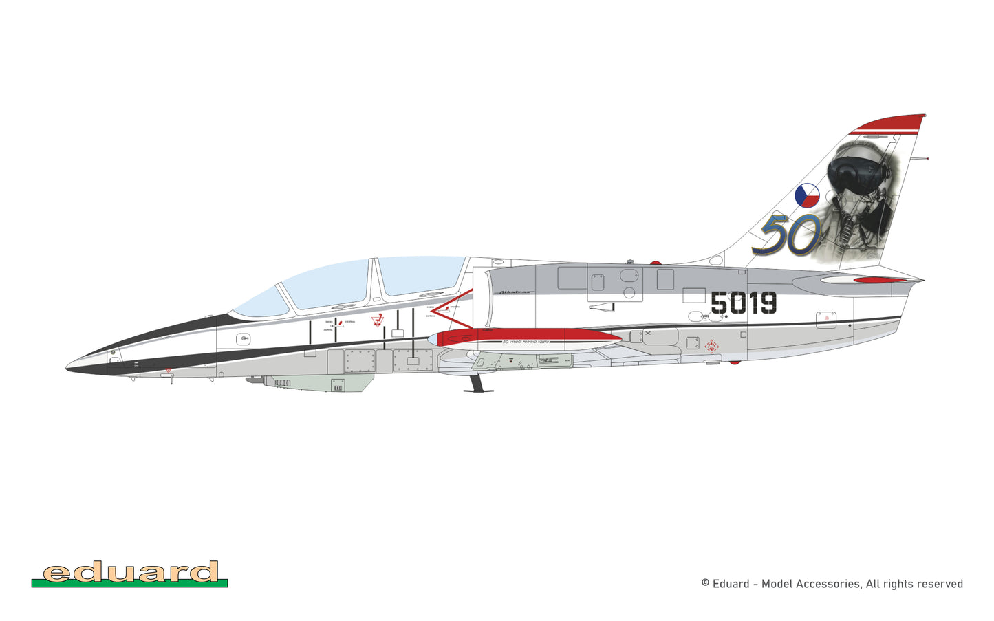 Eduard kits 7047 1:72 Aero L-39ZA Albatros ProfiPACK Edition