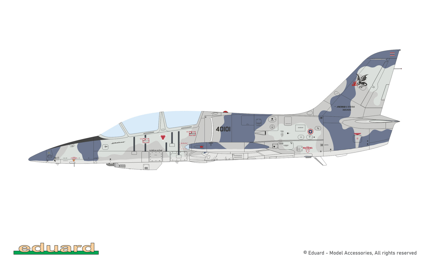 Eduard kits 7047 1:72 Aero L-39ZA Albatros ProfiPACK Edition