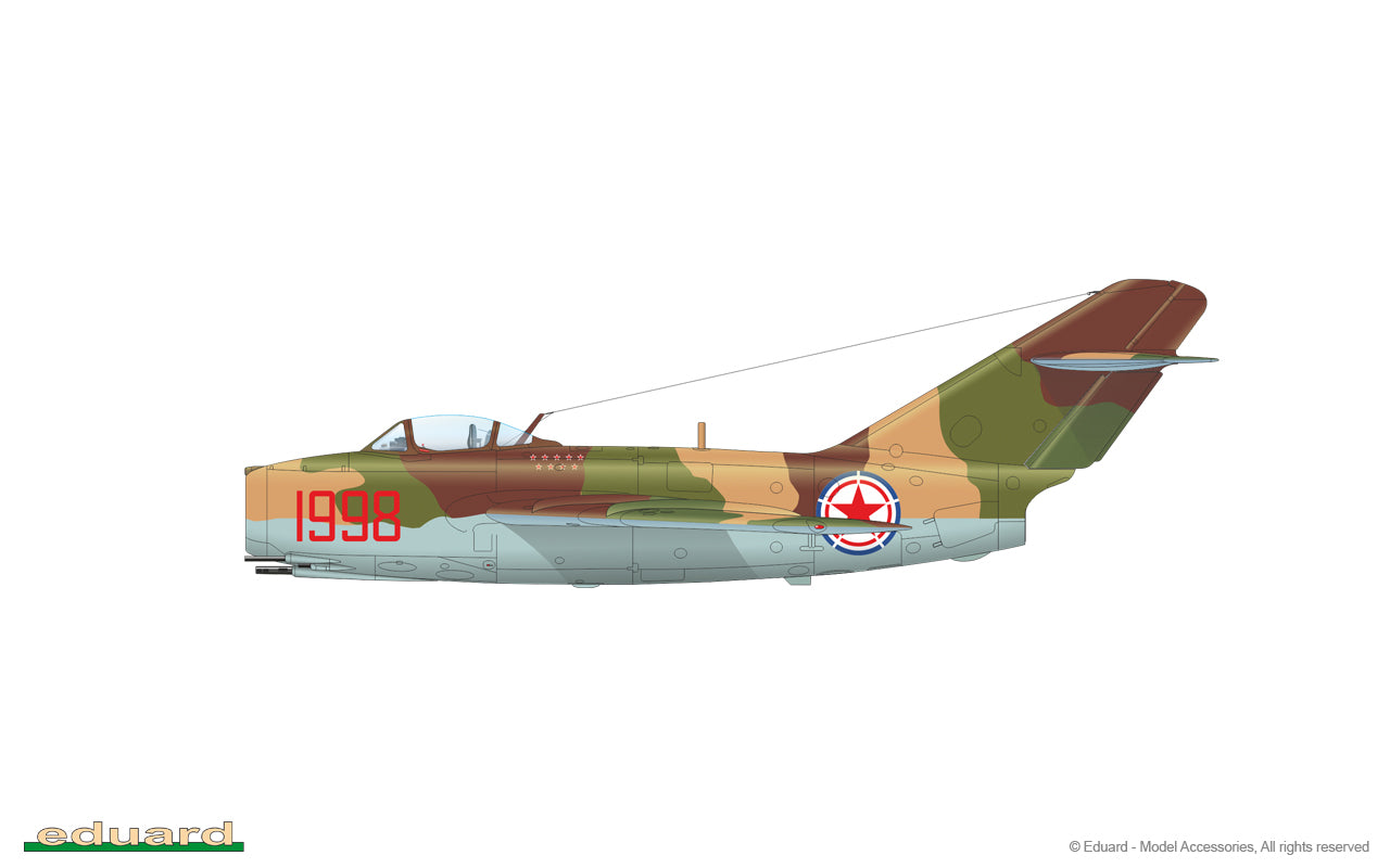 Eduard kits 7059 1:72 MiG-15bis ProfiPACK edition