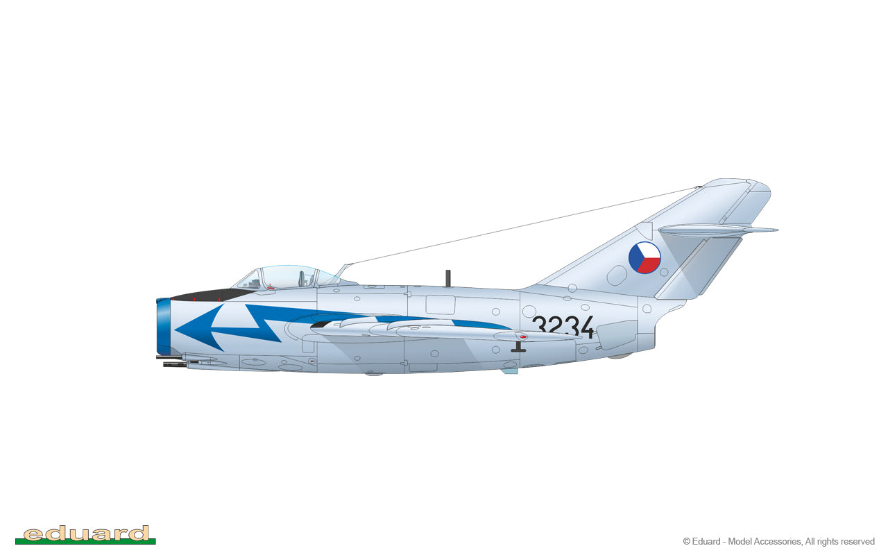 Eduard kits 7059 1:72 MiG-15bis ProfiPACK edition