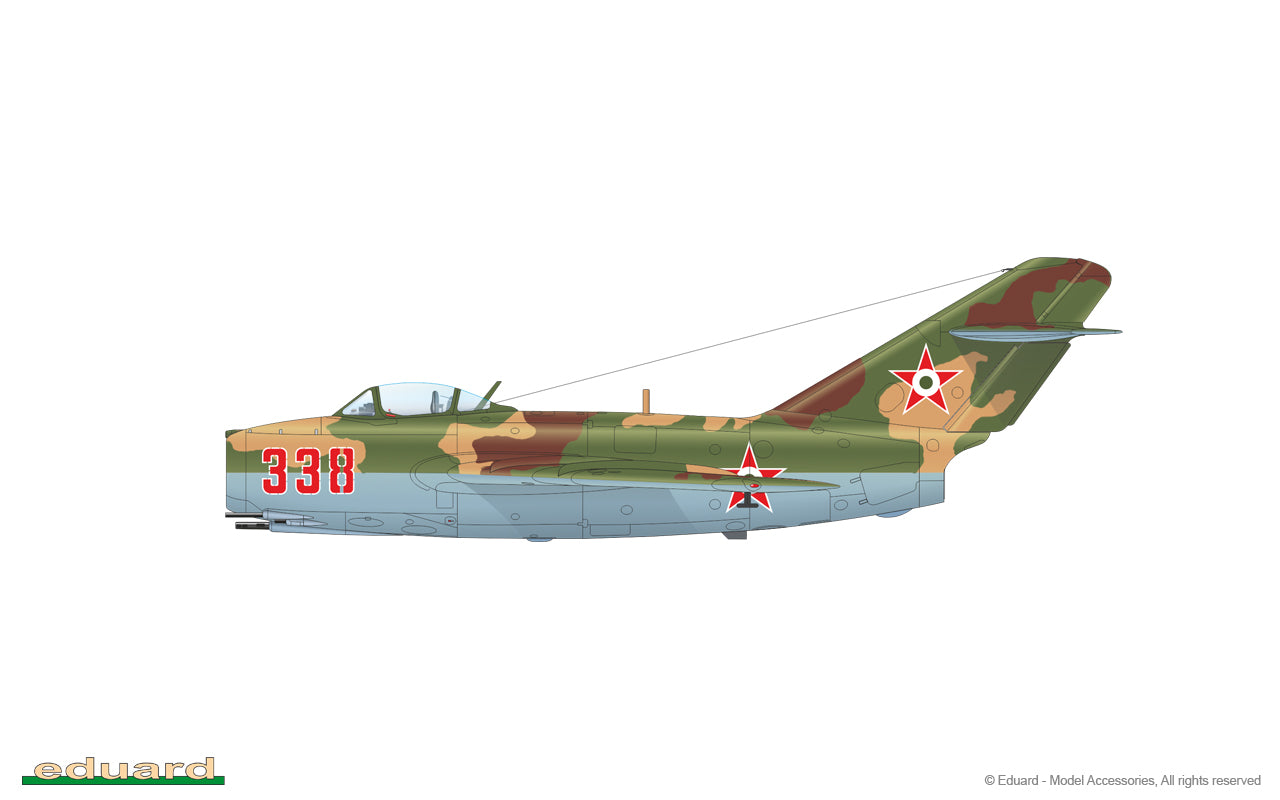 Eduard kits 7059 1:72 MiG-15bis ProfiPACK edition